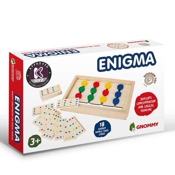 Enigma: Το ξύλινο παιχνίδι λογικών συνειρμών!